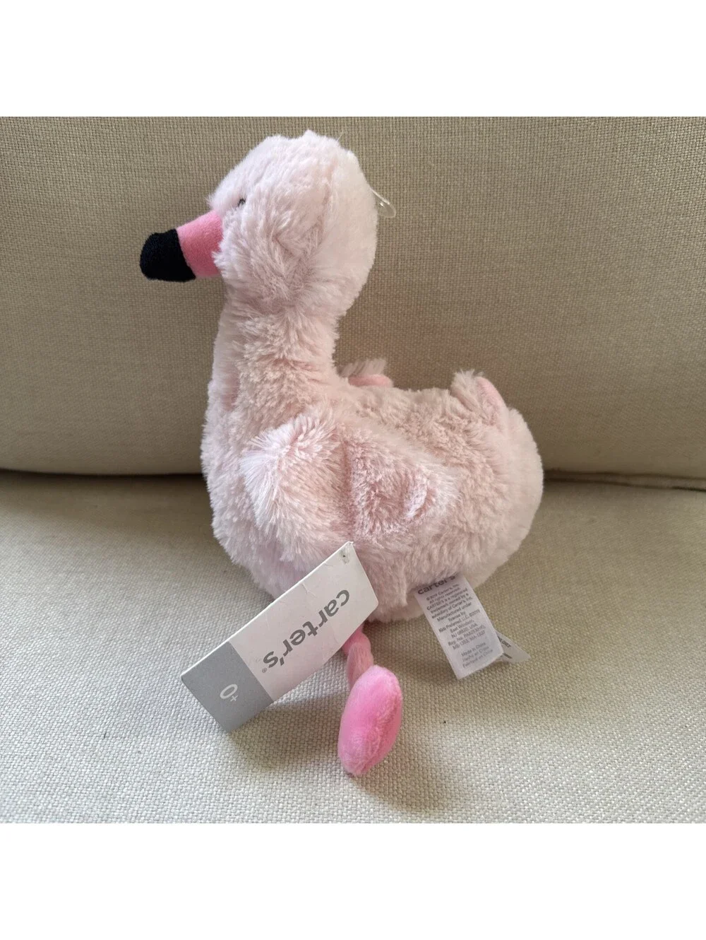 Carter's Pink Flamingo Bird 8